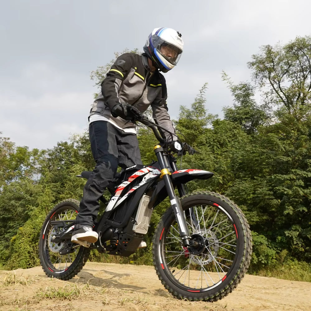 Adult 74V 18000W Power Moto Cross Long Range 90KM off Road E Motorcycle Electric Dirt Bike Bicycle