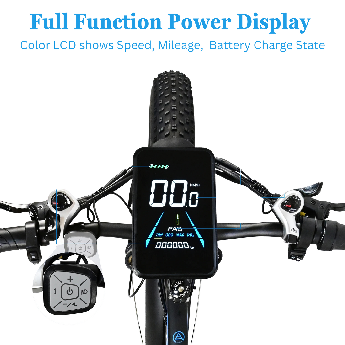Baolujie 26" 2000W Electric Mountain Bike