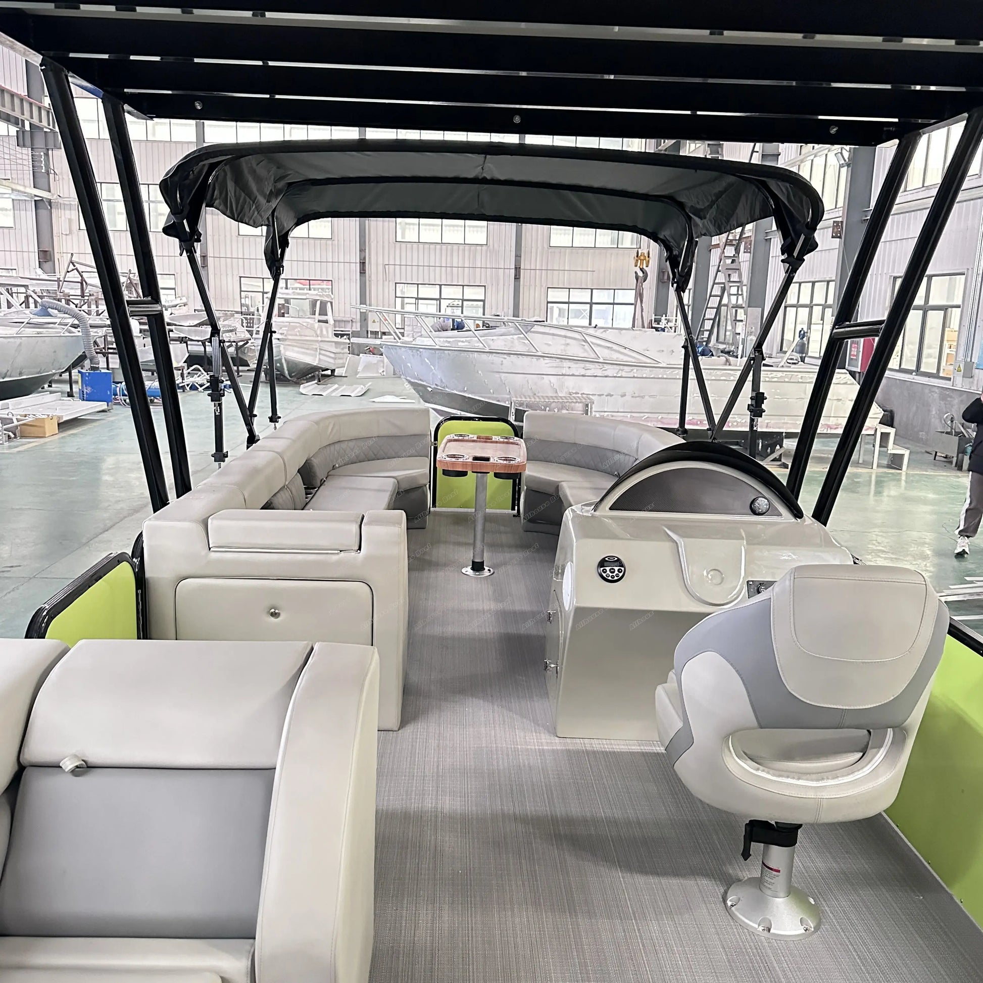 2025 Luxury Double Decker Pontoon Boat for Sports and Entertainment-For Fishing and Parties for Sale