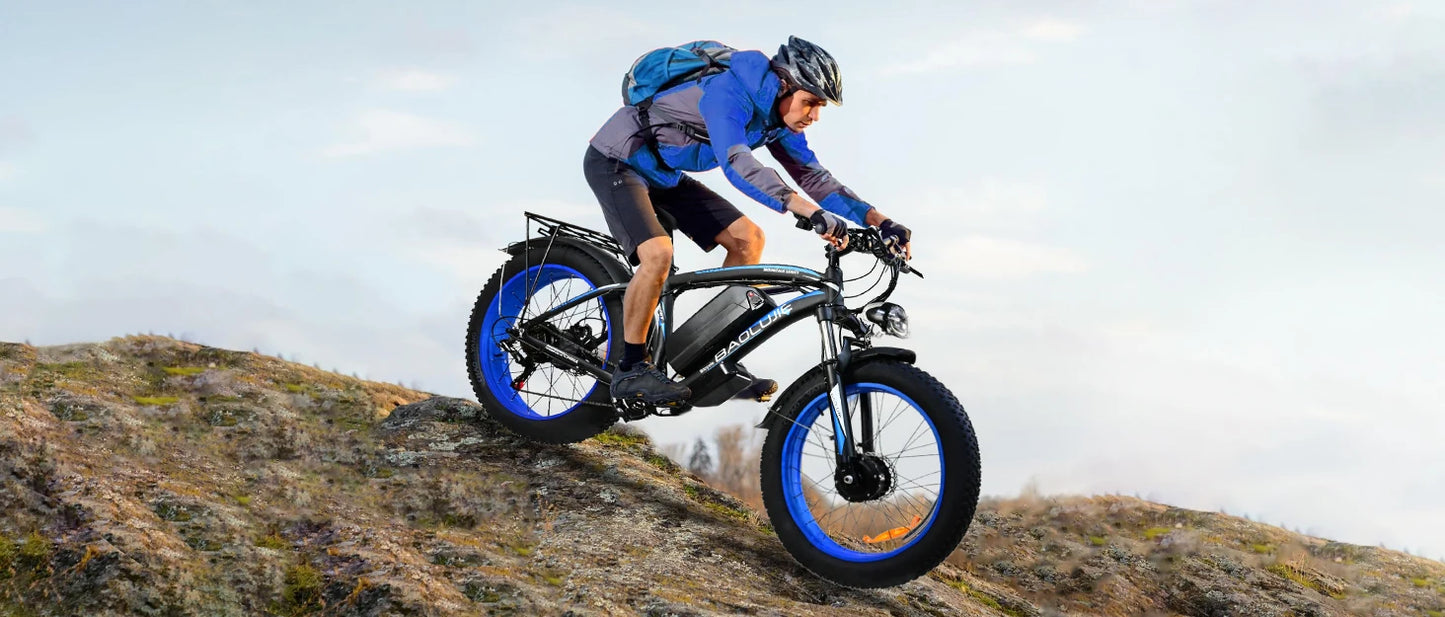 Baolujie 26" 2000W Electric Mountain Bike