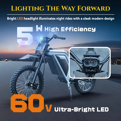 Valtinsu EM22 Electric  Dirt Bike (All Terrain) (50cc)