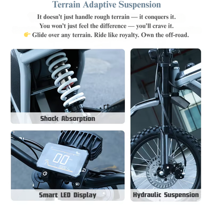 Valtinsu EM22 Electric  Dirt Bike (All Terrain) (50cc)